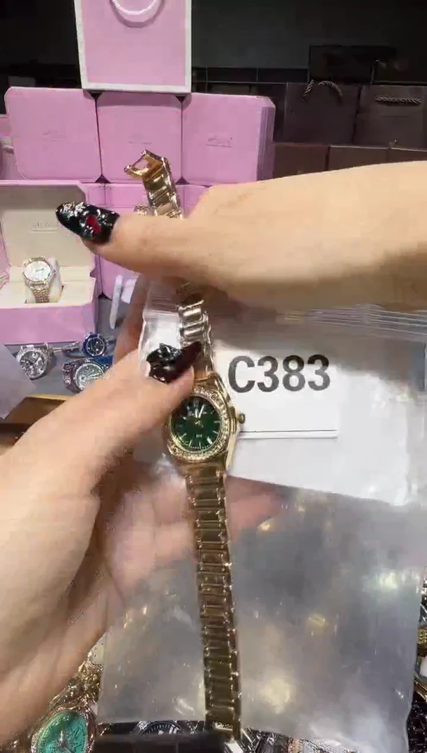 石英机芯不锈钢不锈钢直播定闪专用