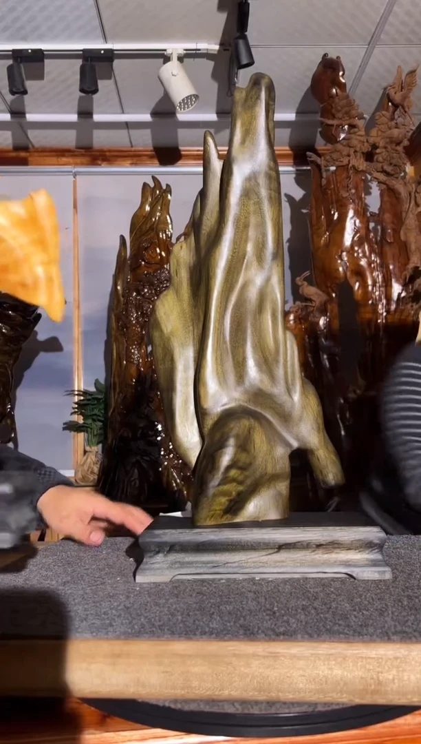 【闪购商品】木金丝楠小叶桢楠乌木摆件