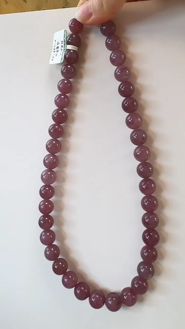 颈饰未镶嵌水晶项链约12MM5158