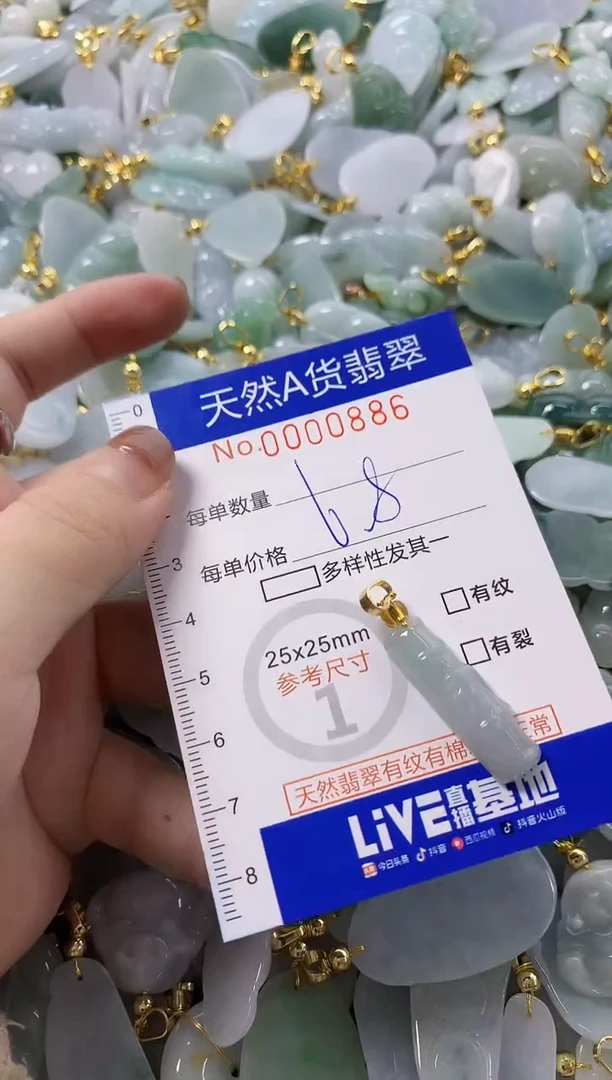 颈饰未镶嵌翡翠天然A货翡翠