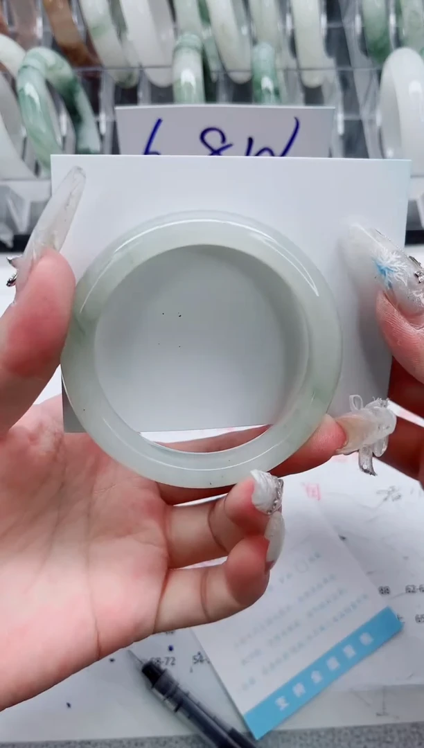 【闪购商品】石英质玉手镯未镶嵌A285-54