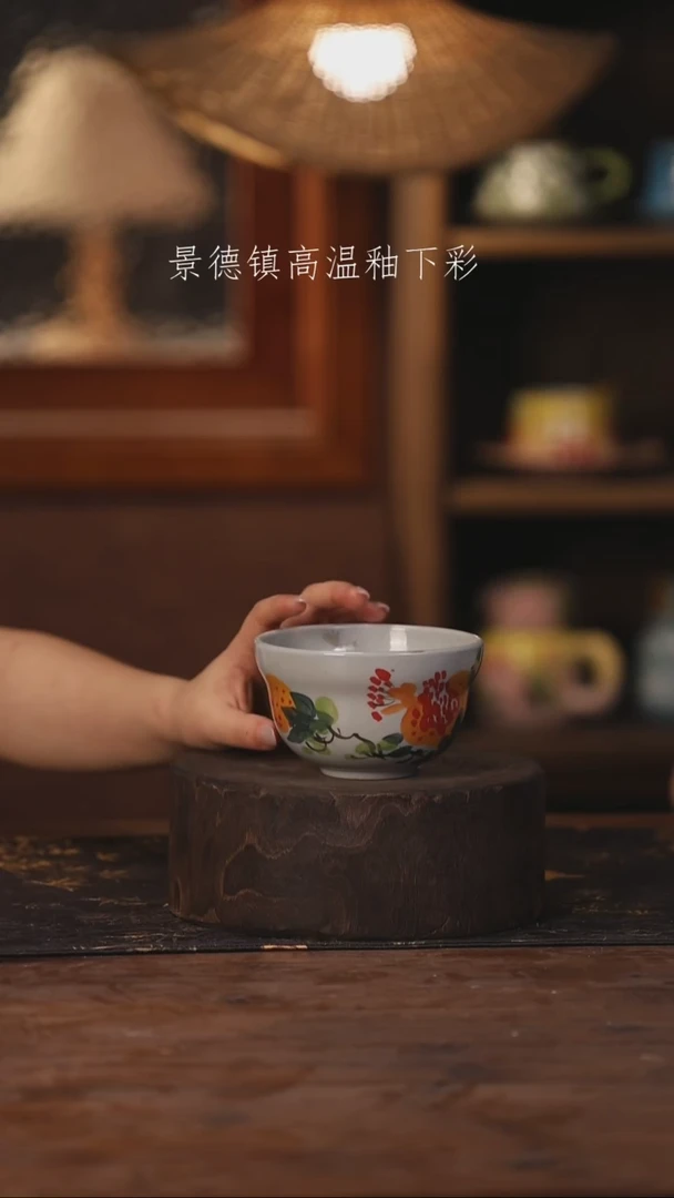 景德镇高温釉下手绘陶瓷129