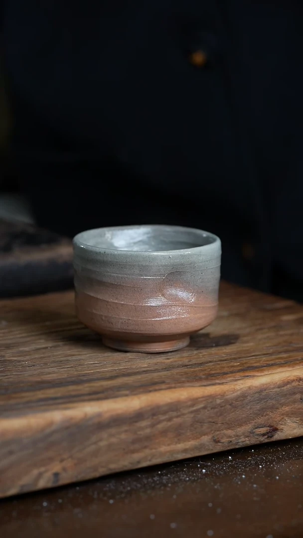 【闪购商品】杯子浪鬼柴烧  无我系列杯