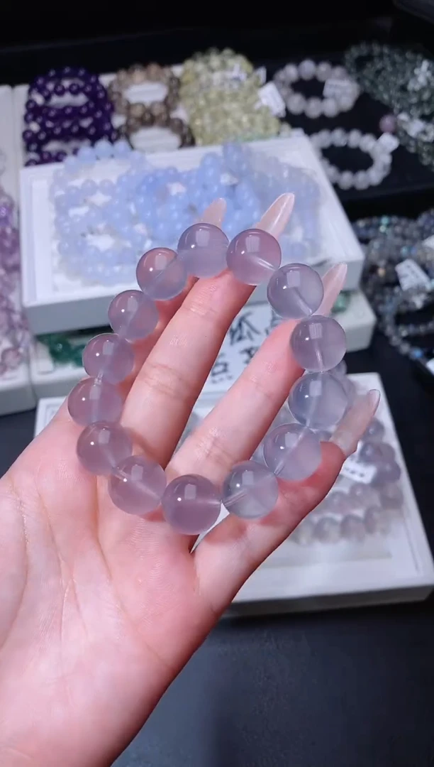 手链未镶嵌萤石612.25剥皮葡萄萤石手串多样性发其一