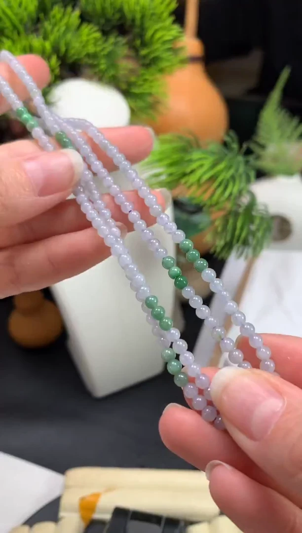 颈饰未镶嵌翡翠云*---116515