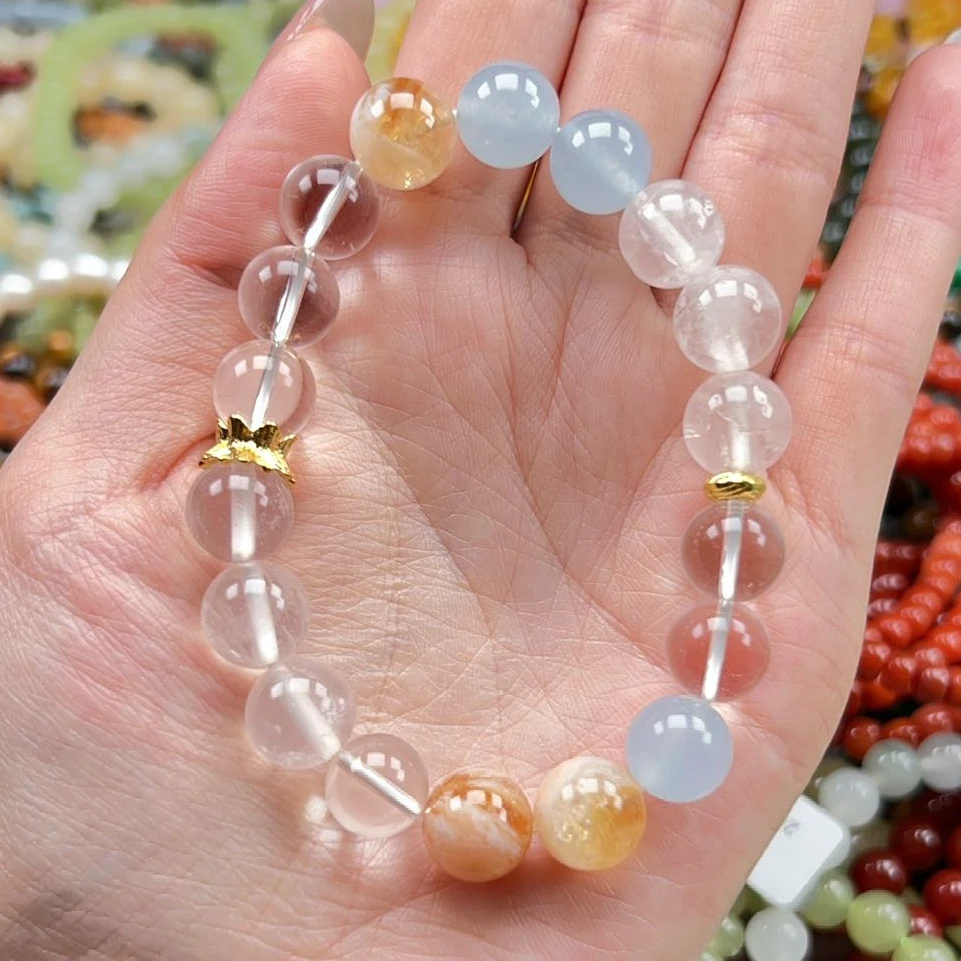 10m海蓝宝黄塔晶 多样发一