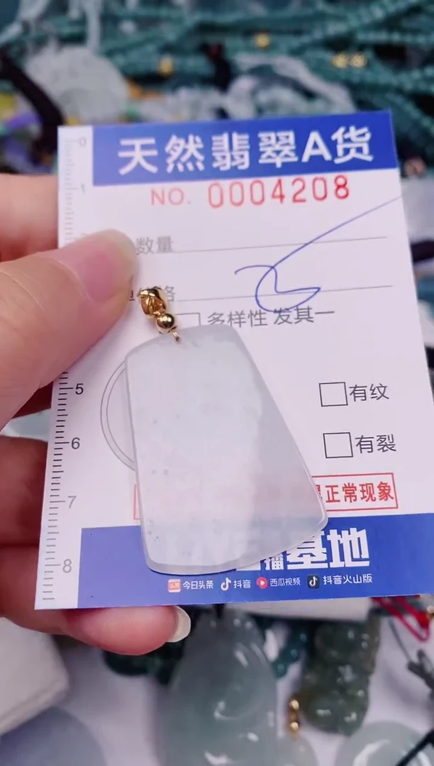 颈饰未镶嵌翡翠00004208