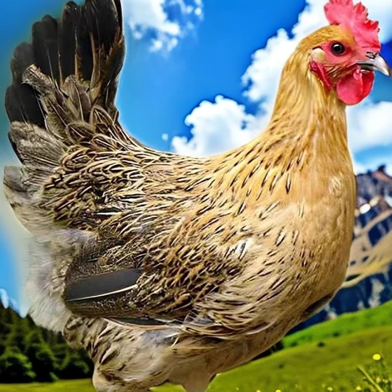 12只宠物鸡麻羽活鸡顺丰包邮