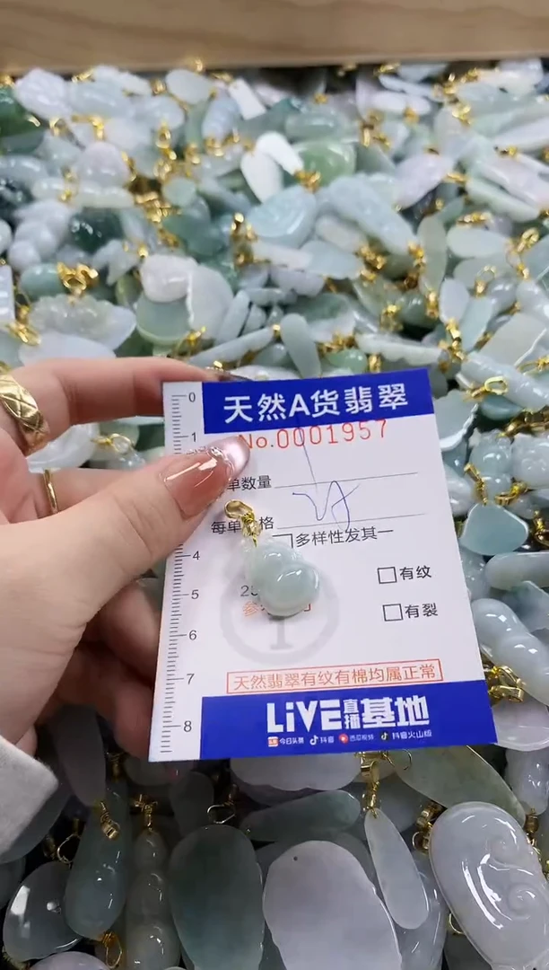颈饰未镶嵌翡翠天然A货翡翠