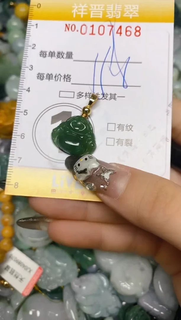 【闪购商品】翡翠颈饰未镶嵌闪购0107468