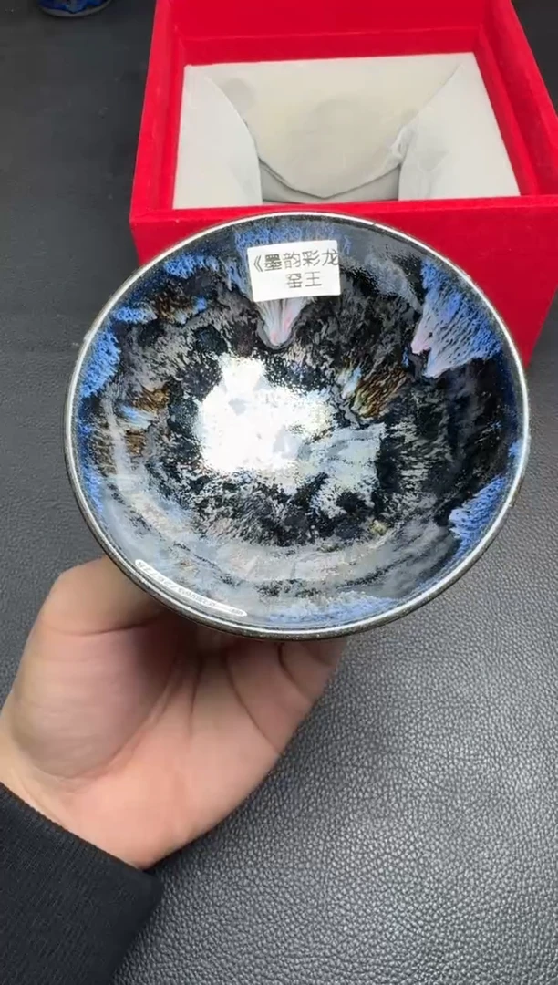 【闪购商品】茶盏建盏故事蔡炳昆柴烧盏52