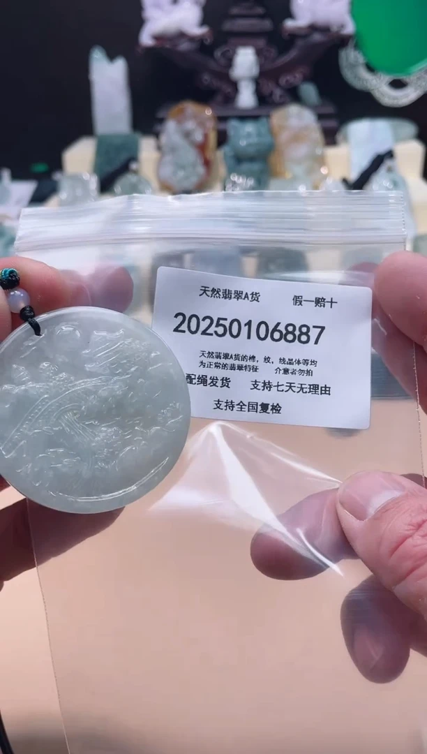 【闪购商品】翡翠颈饰未镶嵌闪购商品8号店200250010023