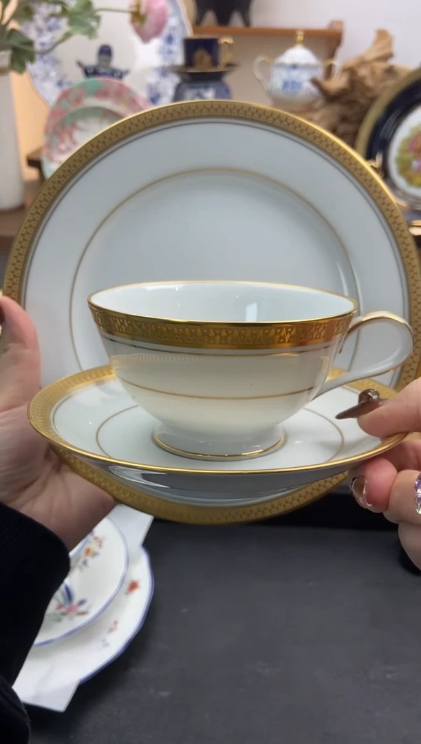 瓷片全新则武金山三件套谨慎参拍，防伪帖撕毁无售后