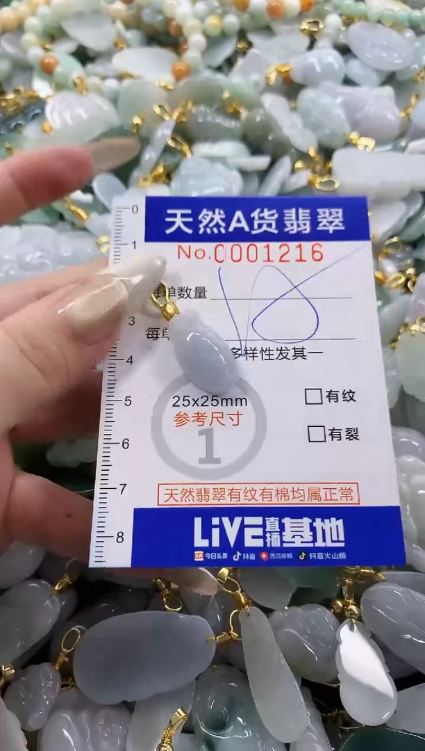 颈饰未镶嵌翡翠天然A货翡翠