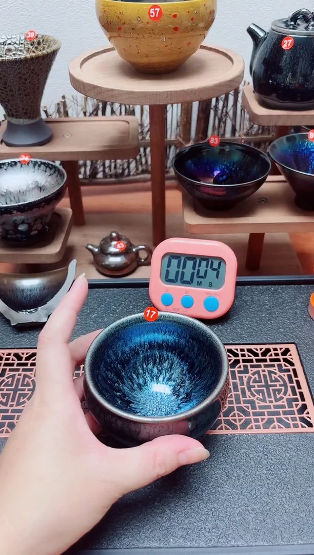茶盏小*子17号建盏工匠茶器