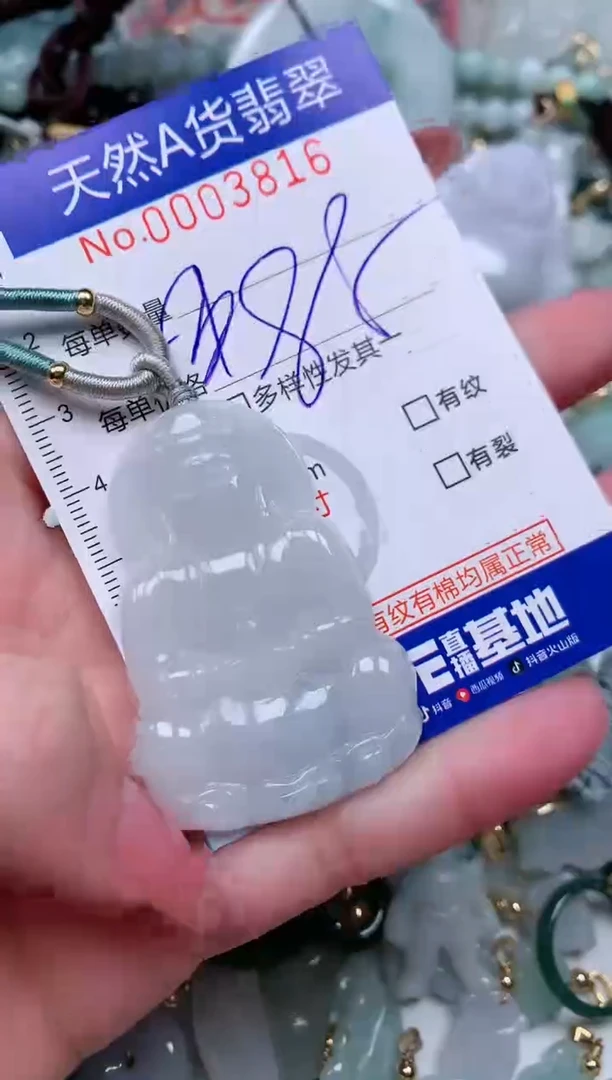 【闪购商品】翡翠颈饰未镶嵌00003816