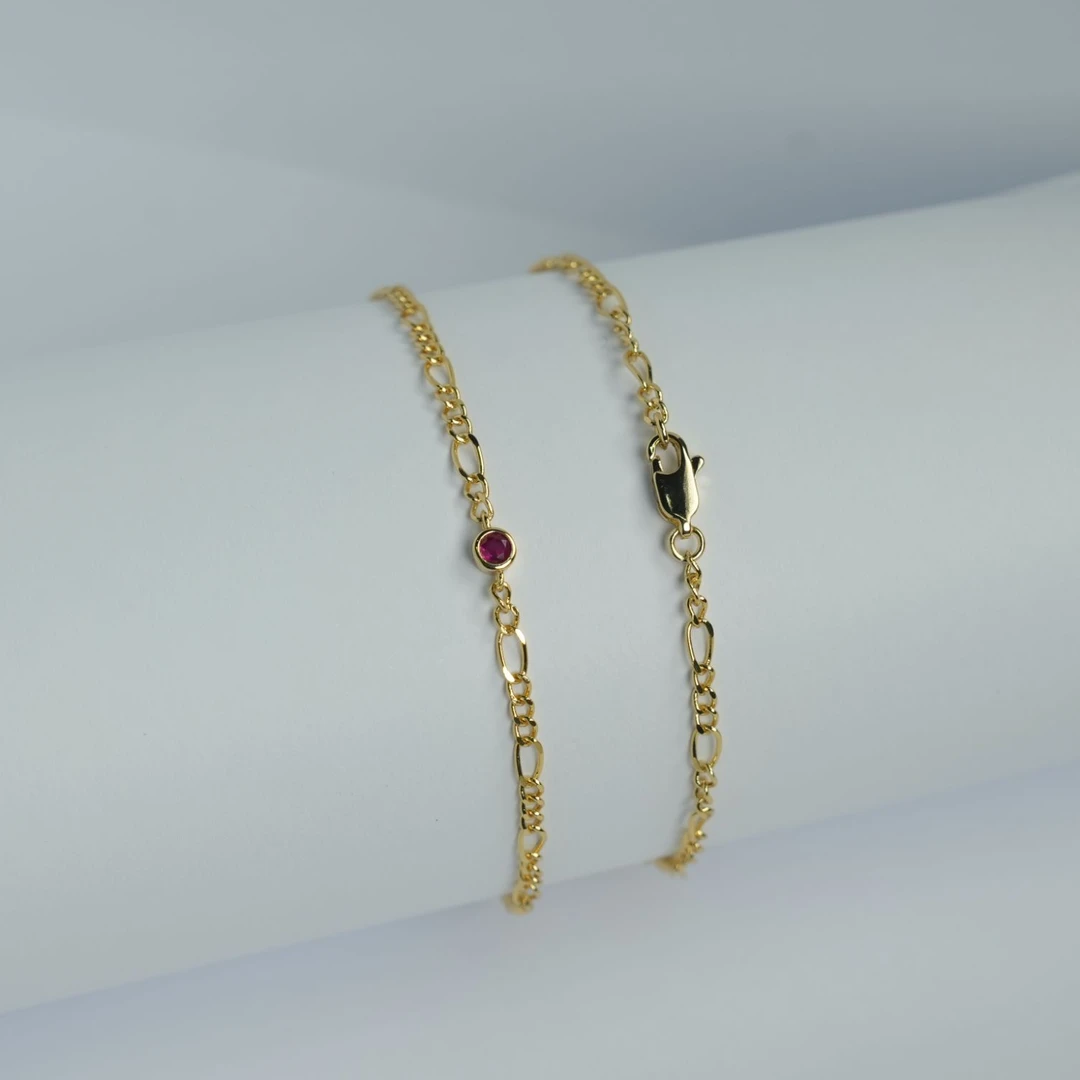 铜合金锆石手链 爆款高颜值手链小众高级潮酷辣妹手链女百搭