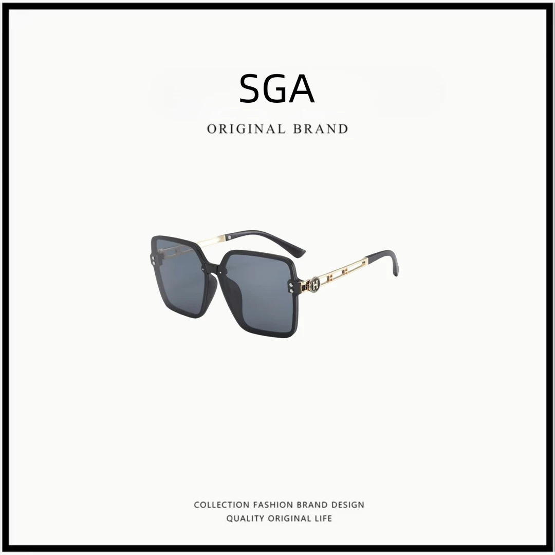 【深港澳甄选】新款网红H字母女士太阳镜墨镜防紫外线户外大框