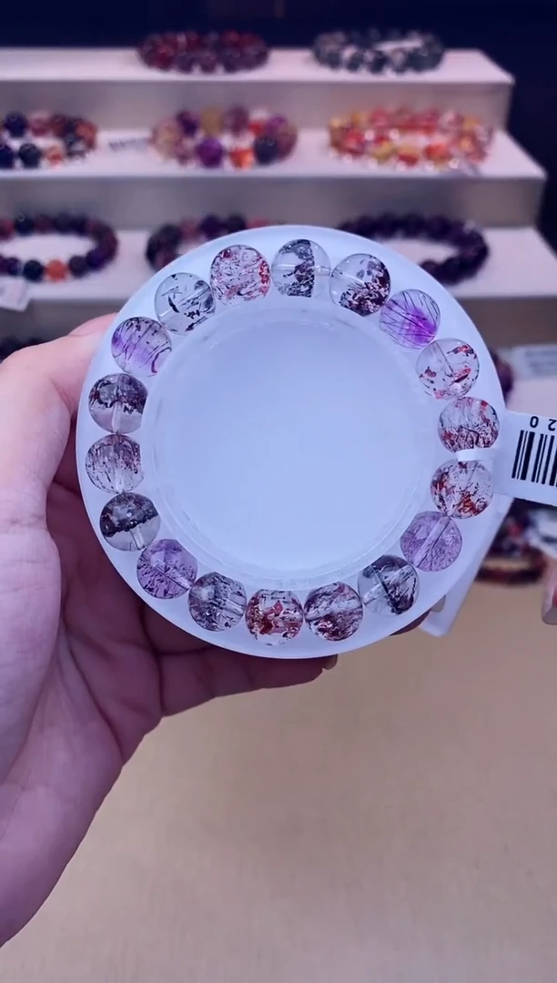 未镶嵌手串水晶毒液超七单圈10m+