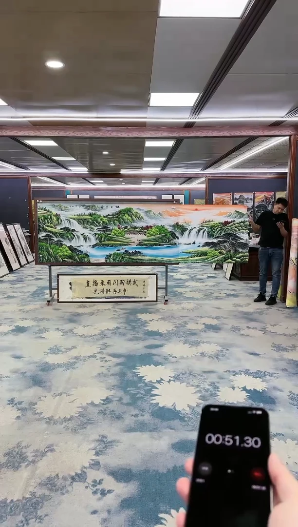 绘画z刘雪红-山水国画-小丈二