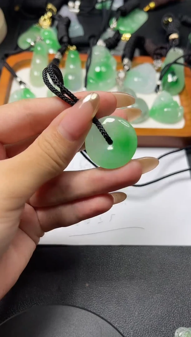 颈饰未镶嵌翡翠所见即所得   一图一物