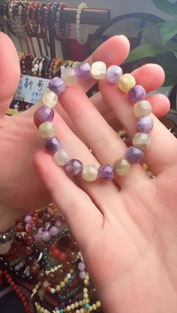 未镶嵌手链水晶茶*（一物一件）004477