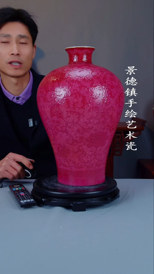 摆件陶瓷景德镇手工手绘陶瓷54