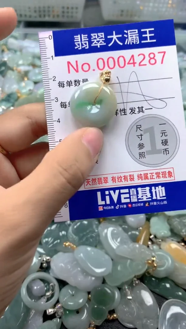 颈饰未镶嵌翡翠4287