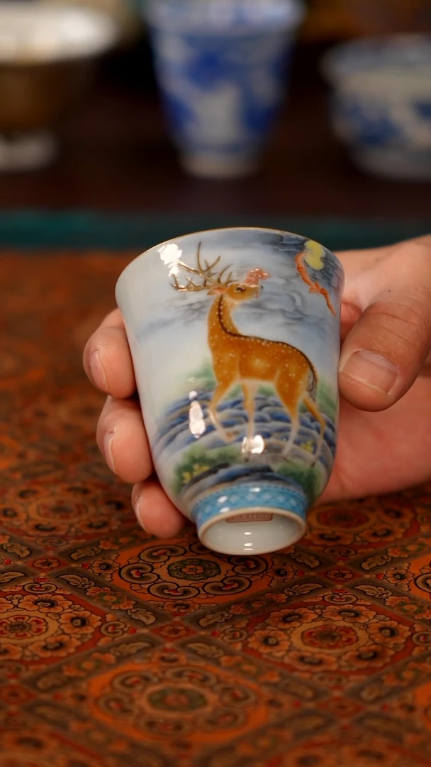 瓷片景德镇窑口茶器