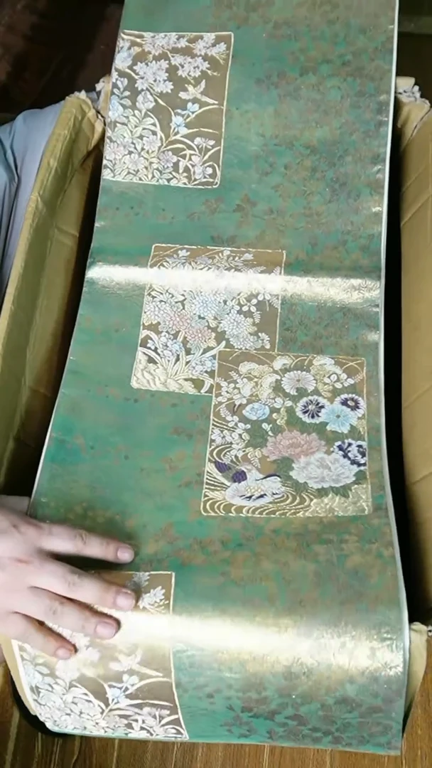织绣织锦130六通花鸟