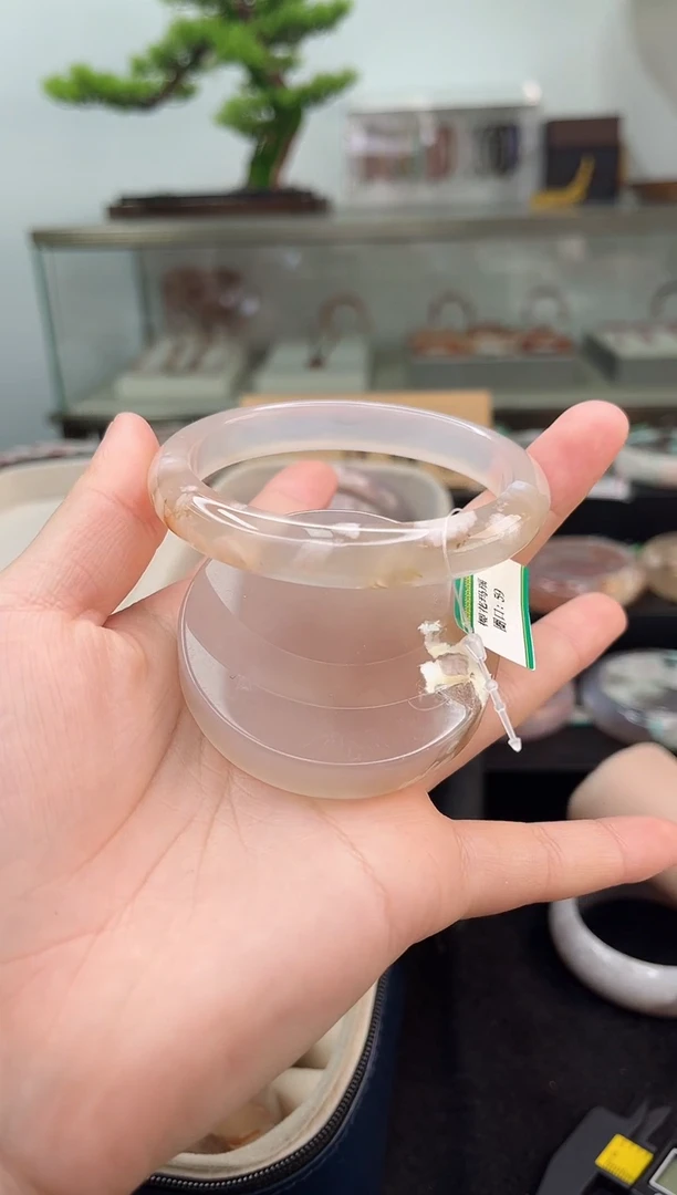 未镶嵌手镯石英质玉59圈口（赠品镯心）3749501