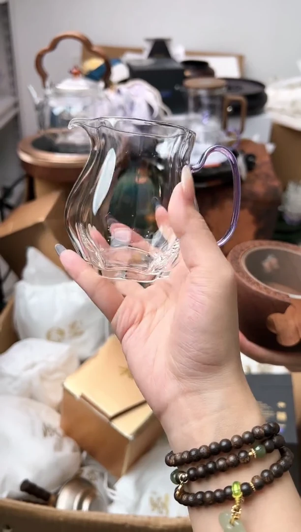 禾墨云华茶海浅紫色