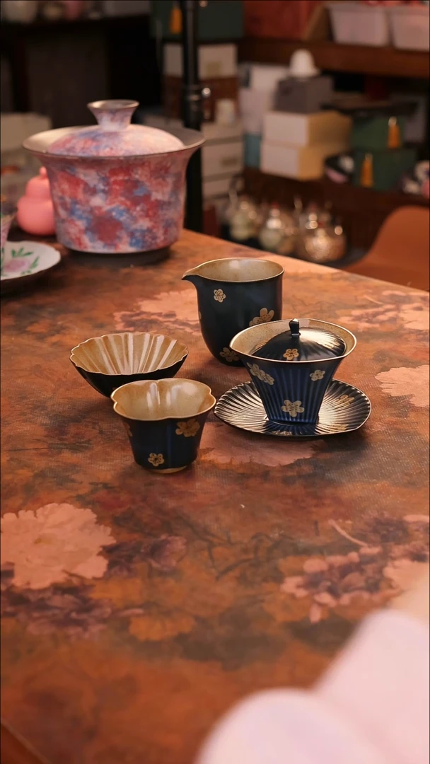 【闪购商品】陶瓷茶具（无礼盒无茶盘）@@A11658