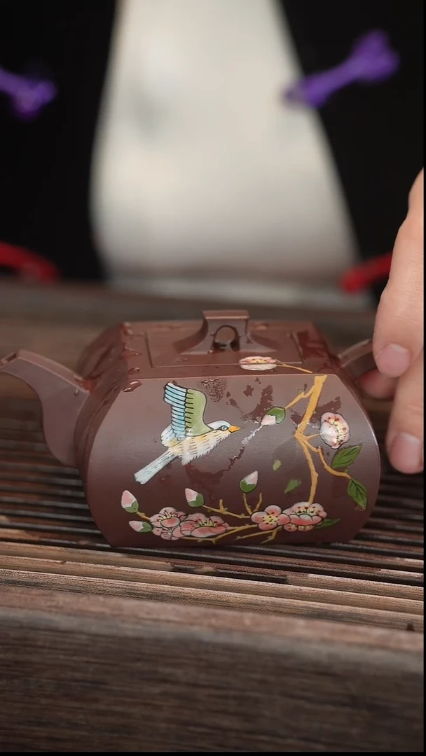 茶壶紫砂原矿手工制作220cc 微瑕