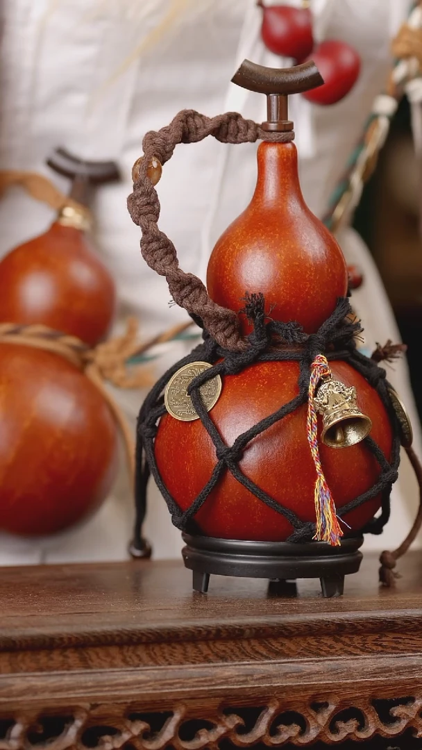 28号精品天然大漆酒葫芦一物一拍~