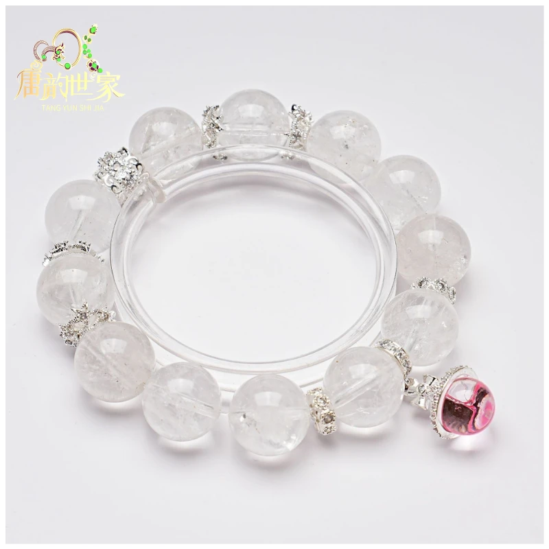 白幽灵14+水晶手串女款显白时尚设计高级感手链多样性发其一
