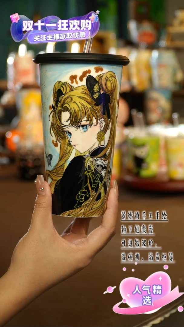 景德镇手绘陶瓷&W025