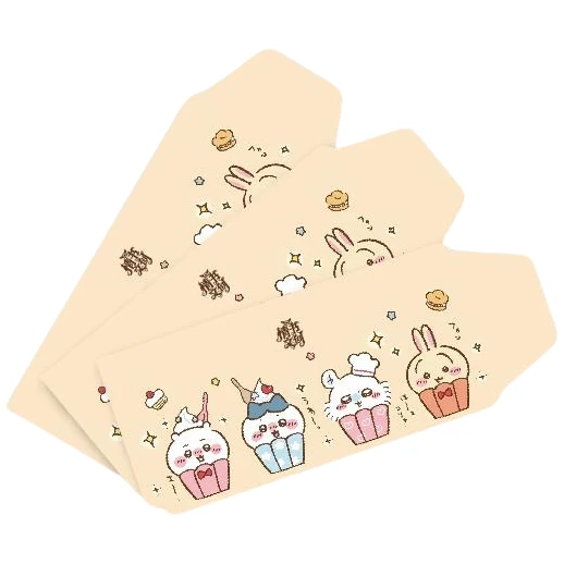 chiikawa联动时光情书文创撕撕乐同人二创周边盲盒（代拆）