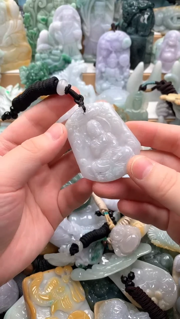 吊坠(不含链)未镶嵌翡翠1