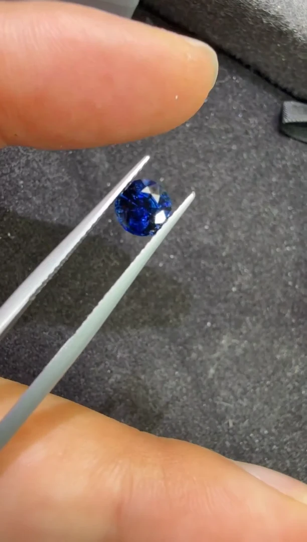 未镶嵌定制定制蓝宝石天然1.15克拉aigs无烧皇家蓝