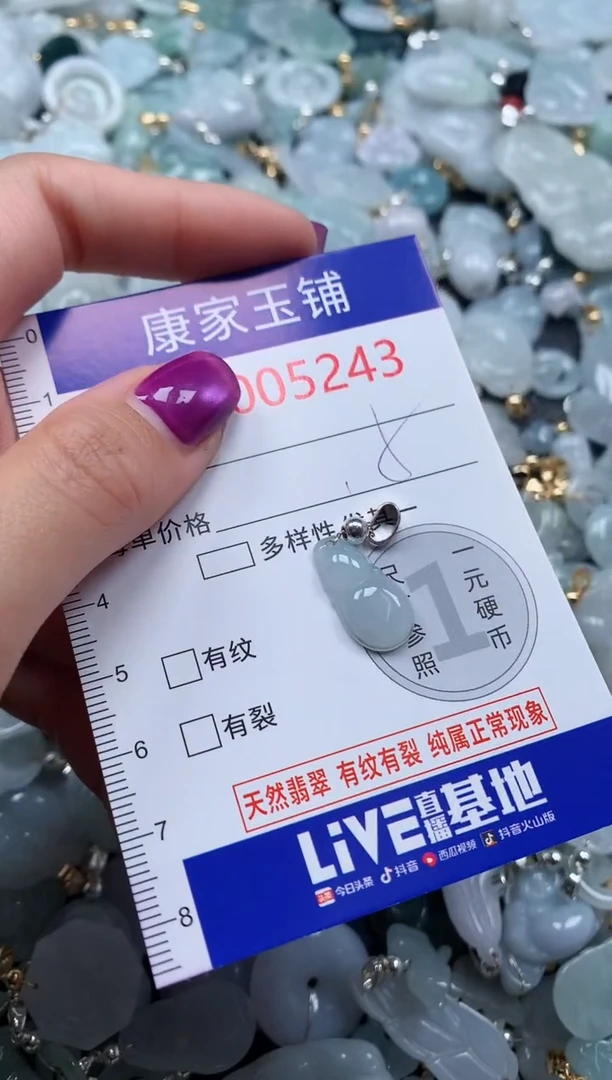 颈饰未镶嵌翡翠5243