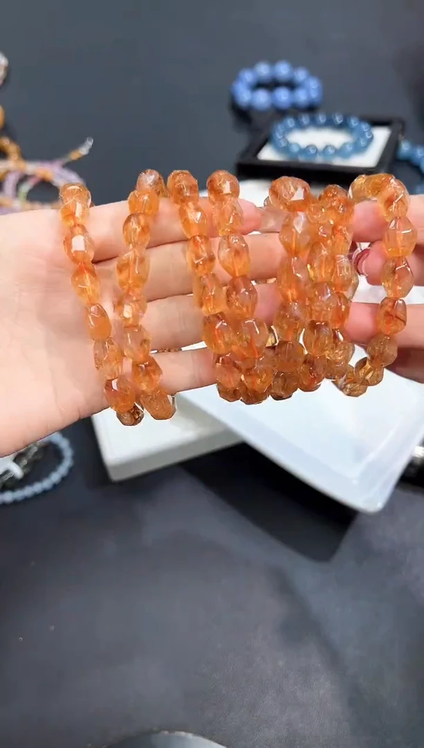 【闪购商品】水晶手串未镶嵌78r多样性发其一/1条默认微瑕