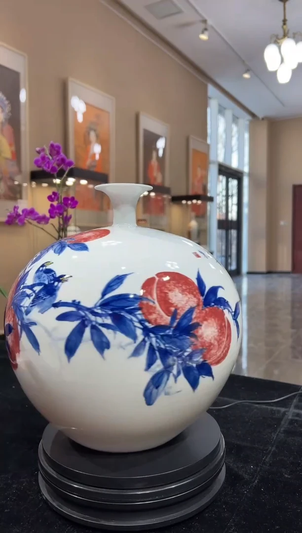 其他瓷崔景哲-瓷器-C中-福寿康宁