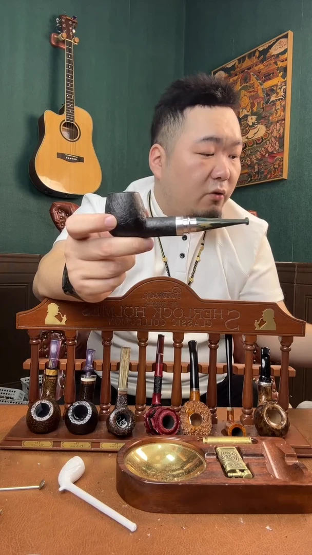 石楠木木雕款意大利进口石楠木烟斗