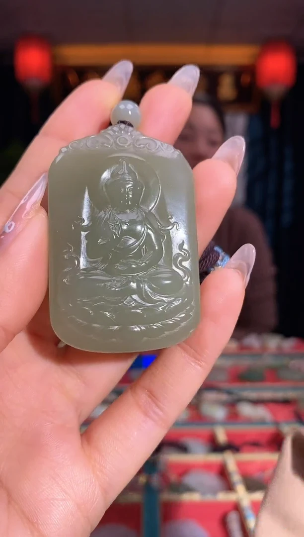 【闪购商品】和田玉颈饰未镶嵌万福观音