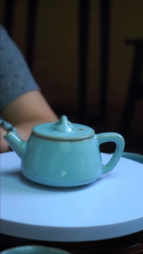 杯子原矿原釉石瓢壶