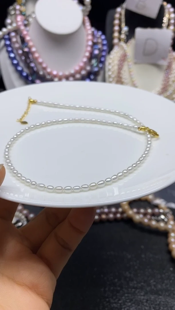 淡水珍珠未镶嵌颈饰多人