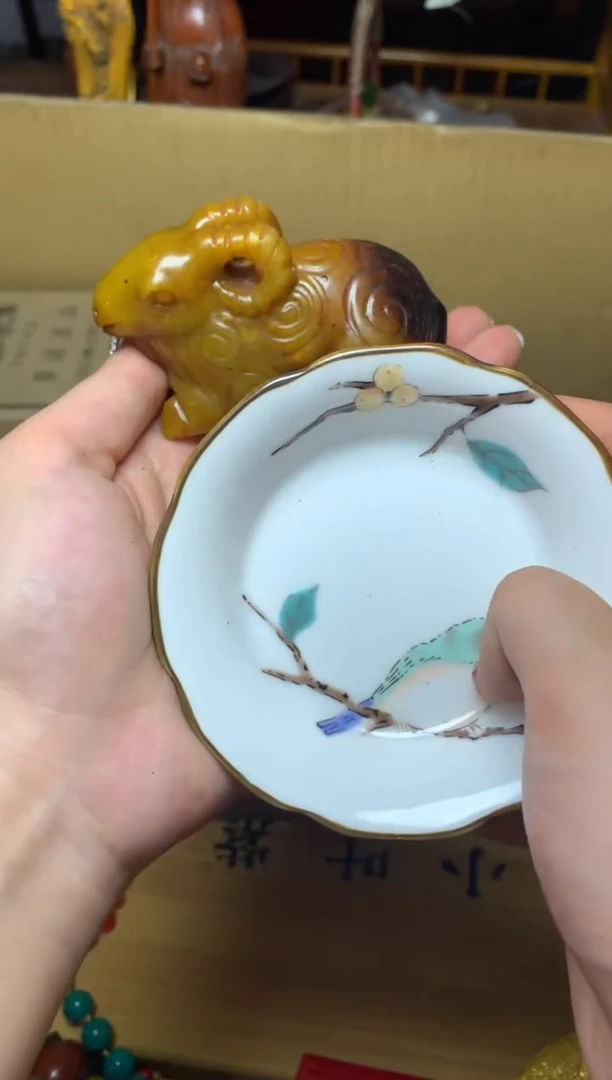 紫砂盖碗瓷器默认微瑕瓷器