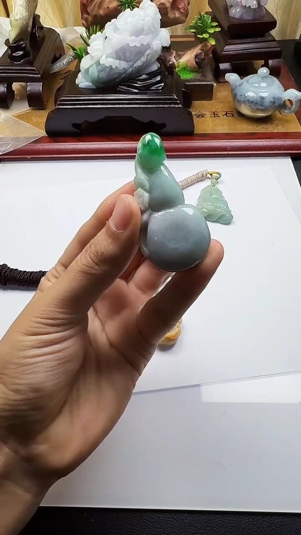 吊坠(不含链)未镶嵌翡翠1