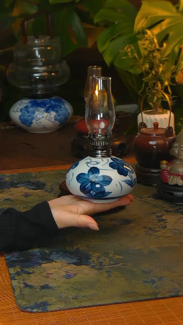 【闪购商品】景德镇陶瓷手工灯摆件